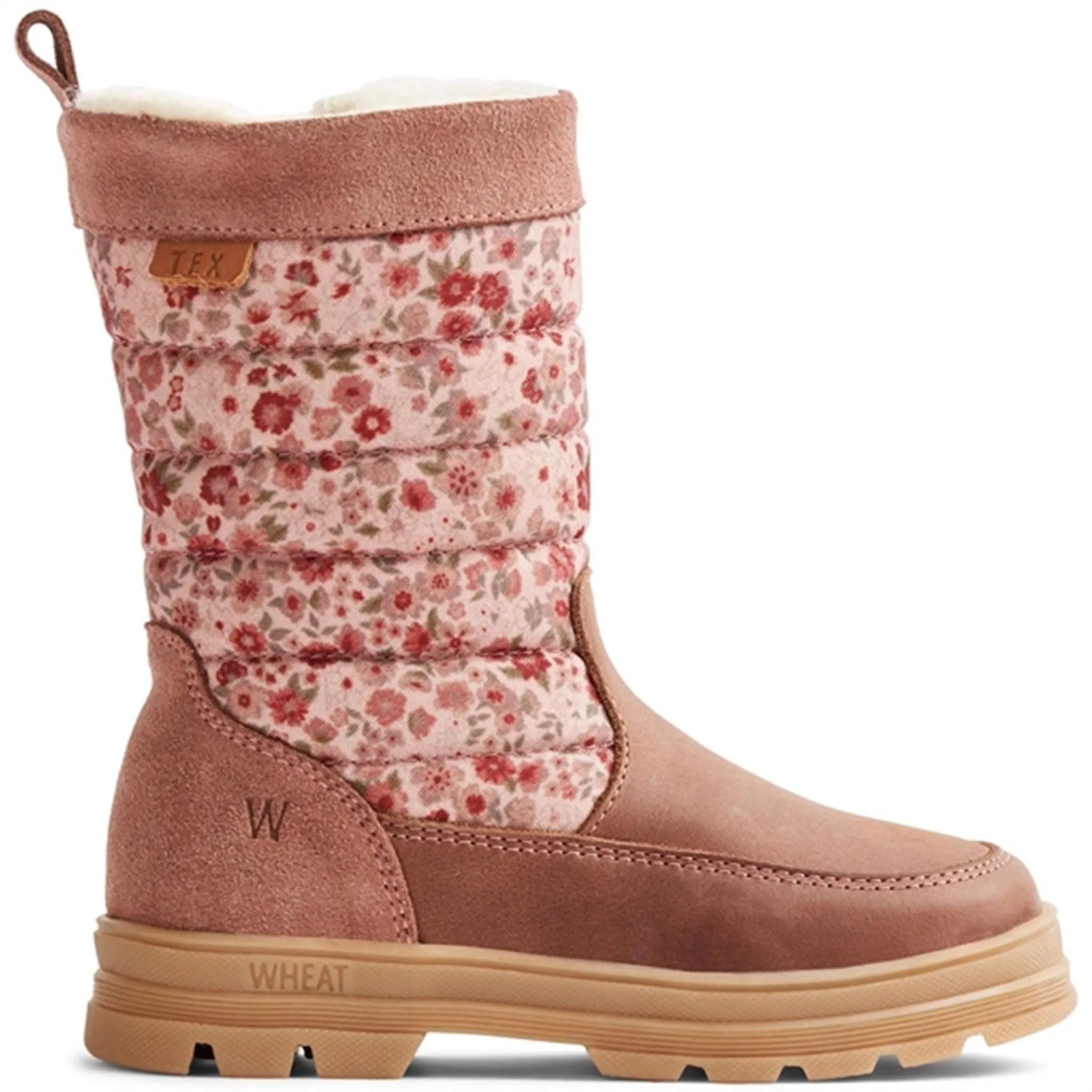 Wheat Winter Boots Koa High Tex Inside Zip Dusty Rouge