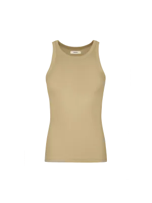 Women's 365 Lightweight Rib Tank Top—maitake beige