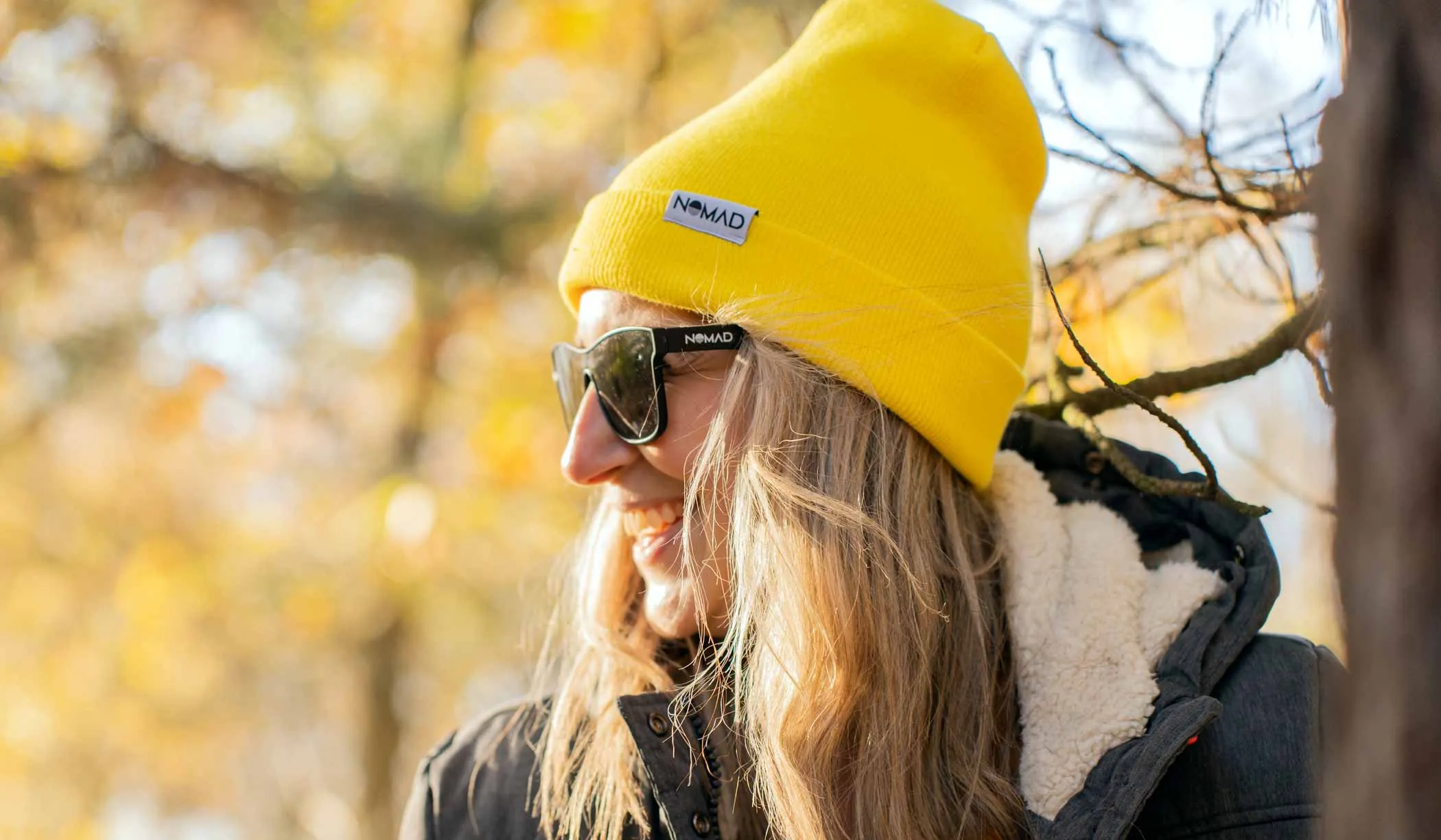 Yellow Unisex Recycled Beanie